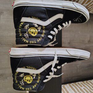 VANS COLOR BOMB HIGH-TOPS: Blind Passersby in Style! (SIZE 12)